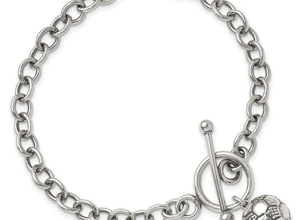 Sterling Silver Bracelets Style QG2187 - Classique Jewelry Inc.