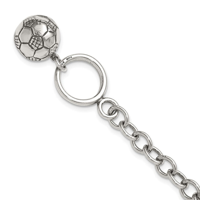 Sterling Silver Bracelets Style QG2187 - Classique Jewelry Inc.
