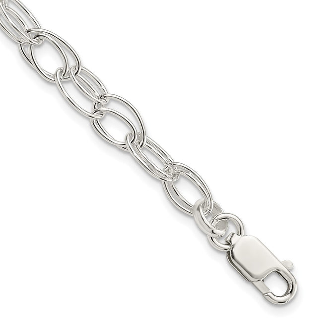 Sterling Silver Bracelets Style QG2220 - Classique Jewelry Inc.