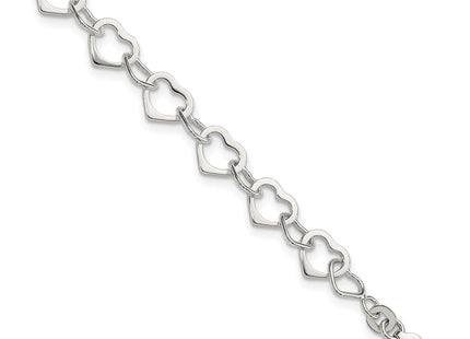 Sterling Silver Bracelets Style QG2260 - Classique Jewelry Inc.