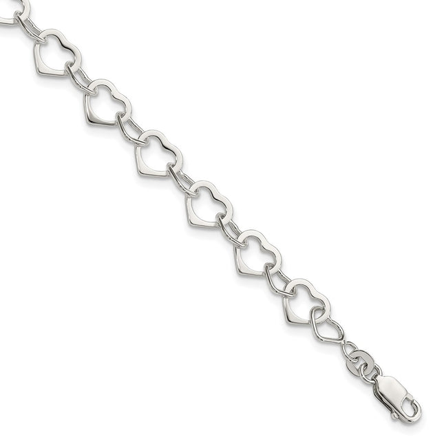 Sterling Silver Bracelets Style QG2260 - Classique Jewelry Inc.