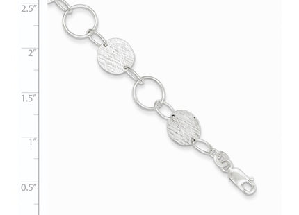 Sterling Silver Bracelets Style QG2341 - Classique Jewelry Inc.