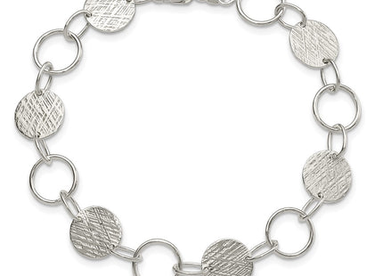 Sterling Silver Bracelets Style QG2341 - Classique Jewelry Inc.
