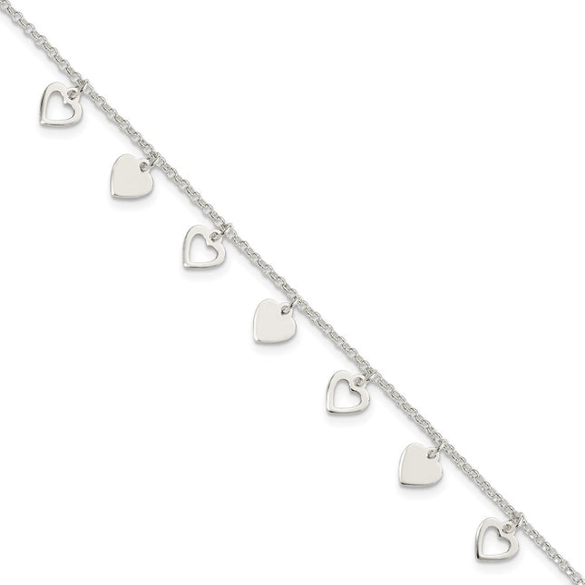 Sterling Silver Bracelets Style QG2352 - Classique Jewelry Inc.
