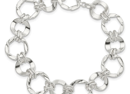 Sterling Silver Bracelets Style QG2361 - Classique Jewelry Inc.