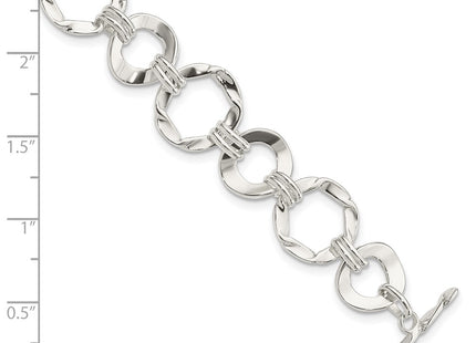 Sterling Silver Bracelets Style QG2361 - Classique Jewelry Inc.