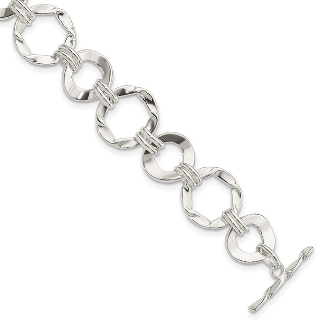 Sterling Silver Bracelets Style QG2361 - Classique Jewelry Inc.