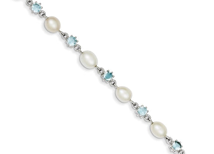 Sterling Silver Bracelets Style QG2388 - Classique Jewelry Inc.