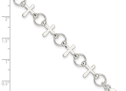 Sterling Silver Bracelets Style QG2404 - Classique Jewelry Inc.