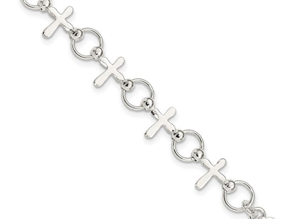 Sterling Silver Bracelets Style QG2404 - Classique Jewelry Inc.