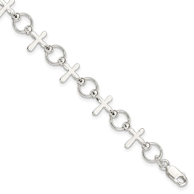 Sterling Silver Bracelets Style QG2404 - Classique Jewelry Inc.