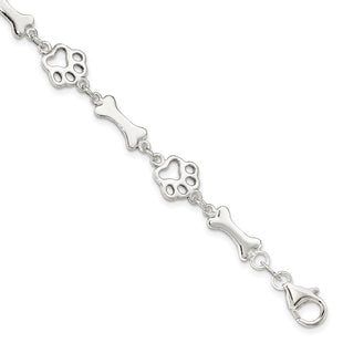 Sterling Silver Bracelets Style QG2416 - Classique Jewelry Inc.