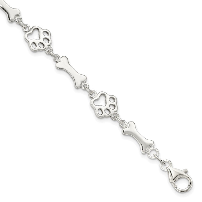 Sterling Silver Bracelets Style QG2416 - Classique Jewelry Inc.