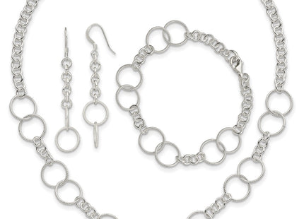 Sterling Silver Earrings Style QG2459SET - Classique Jewelry Inc.