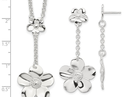Sterling Silver Earrings Style QG2463SET - Classique Jewelry Inc.