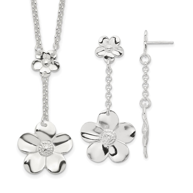 Sterling Silver Earrings Style QG2463SET - Classique Jewelry Inc.