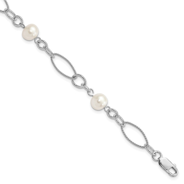 Sterling Silver Bracelets Style QG2484 - Classique Jewelry Inc.