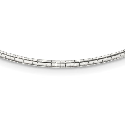 Sterling Silver w/2 in Ext Cubetto Chain