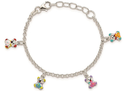 Sterling Silver Bracelets Style QG2573 - Classique Jewelry Inc.