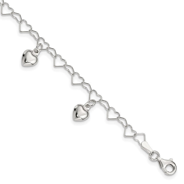 Sterling Silver Bracelets Style QG2581 - Classique Jewelry Inc.
