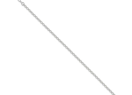 Sterling Silver Polished Four Leaf Clover 10in Plus 1in Ext. Anklet