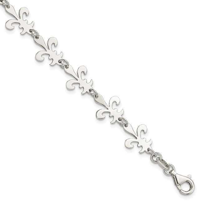 Sterling Silver Bracelets Style QG3004 - Classique Jewelry Inc.