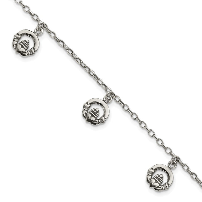 Sterling Silver Bracelets Style QG3005 - Classique Jewelry Inc.