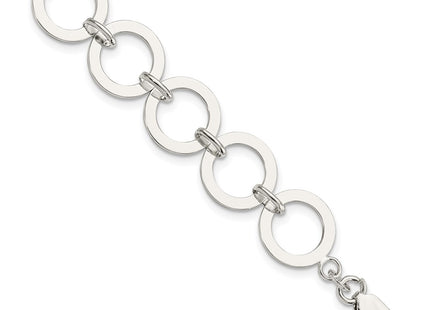 Sterling Silver Bracelets Style QG3035 - Classique Jewelry Inc.