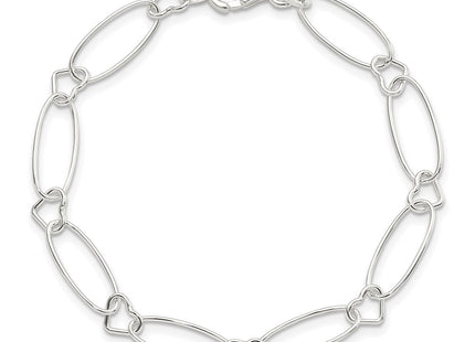 Sterling Silver Bracelets Style QG3056 - Classique Jewelry Inc.