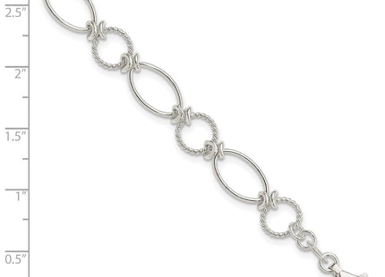 Sterling Silver Bracelets Style QG3059 - Classique Jewelry Inc.
