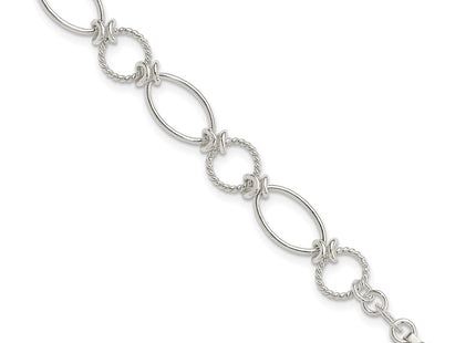 Sterling Silver Bracelets Style QG3059 - Classique Jewelry Inc.