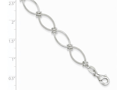 Sterling Silver Bracelets Style QG3060 - Classique Jewelry Inc.