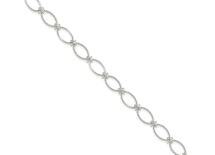 Sterling Silver Bracelets Style QG3060 - Classique Jewelry Inc.