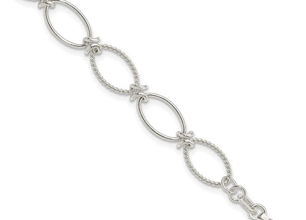 Sterling Silver Bracelets Style QG3060 - Classique Jewelry Inc.
