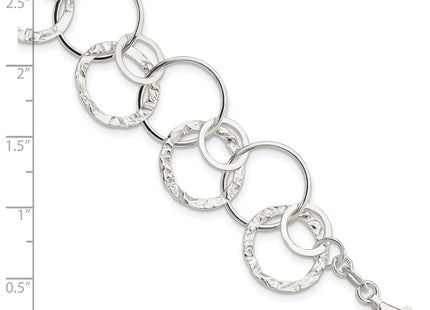 Sterling Silver Bracelets Style QG3070 - Classique Jewelry Inc.