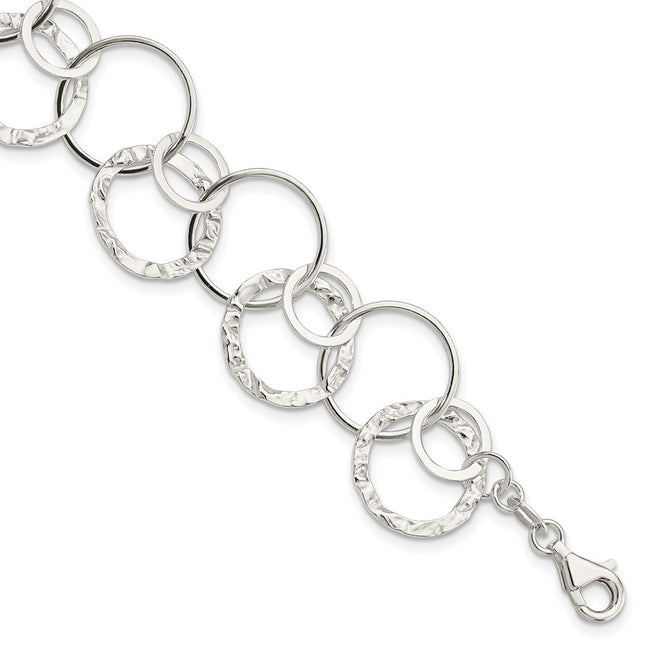Sterling Silver Bracelets Style QG3070 - Classique Jewelry Inc.