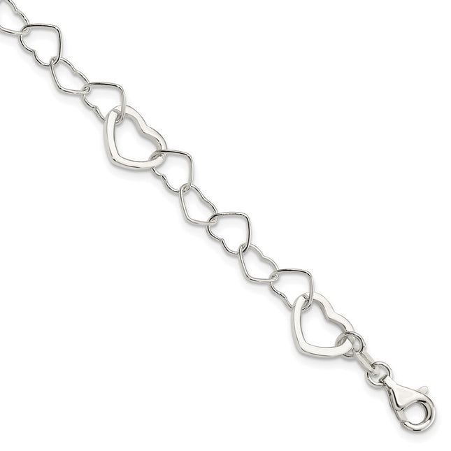 Sterling Silver Bracelets Style QG3099 - Classique Jewelry Inc.