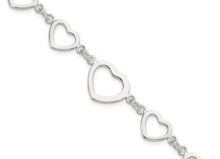 Sterling Silver Bracelets Style QG3100 - Classique Jewelry Inc.