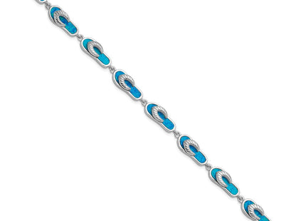 Sterling Silver Bracelets Style QG3113 - Classique Jewelry Inc.