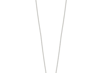 Sterling Silver Polished 3 Bead Necklace