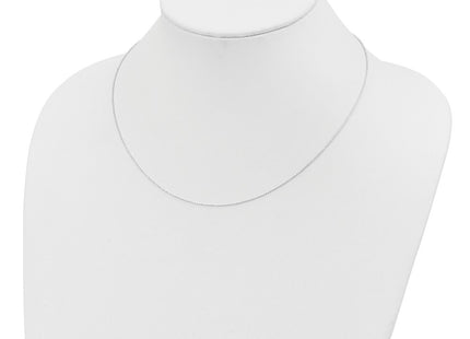Sterling silver necklace, alternate view