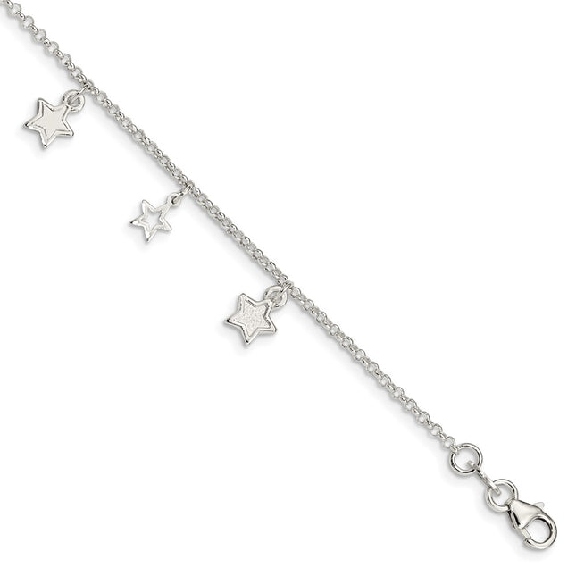 Sterling Silver Bracelets Style QG3196 - Classique Jewelry Inc.