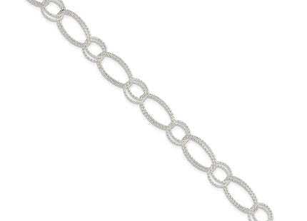 Sterling Silver Bracelets Style QG3238 - Classique Jewelry Inc.