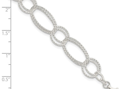 Sterling Silver Bracelets Style QG3238 - Classique Jewelry Inc.