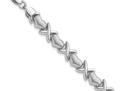 Sterling Silver Bracelets Style QG3249 - Classique Jewelry Inc.