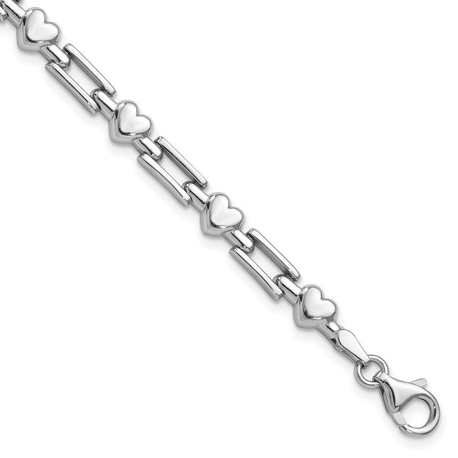 Sterling Silver Bracelets Style QG3250 - Classique Jewelry Inc.