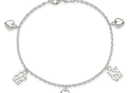 Sterling Silver Bracelets Style QG3260 - Classique Jewelry Inc.