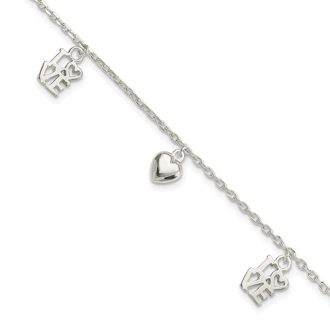 Sterling Silver Bracelets Style QG3260 - Classique Jewelry Inc.