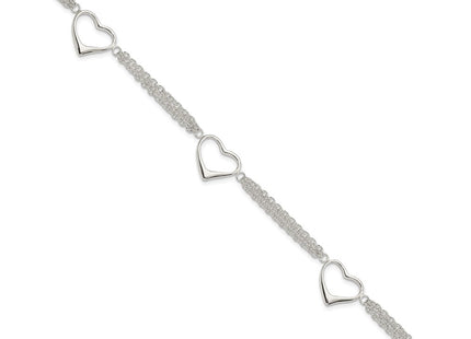 Sterling Silver Bracelets Style QG3268 - Classique Jewelry Inc.
