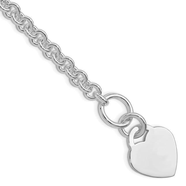 Sterling Silver Bracelets Style QG3275R - Classique Jewelry Inc.